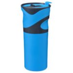Sportovní dvouplášťový termohrnek s ergonomickým designem