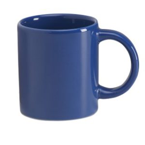 Glazovaný kameninový barevný hrnek. Objem 200 ml.
