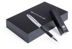 Elegantní byznys set s kovovým kuličkovým perem
