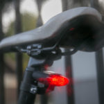 Solární cyklistická svítilna