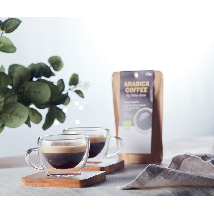 Dvoustěnné espresso šálky