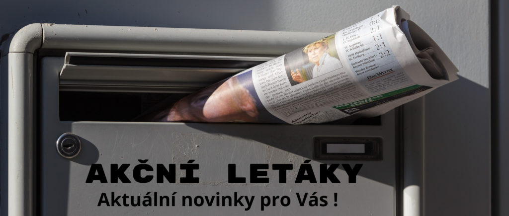Akční letáky pro reklamní dary