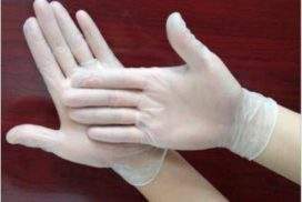 Jednorázové vinylové rukavice
