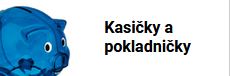 kasičky a pokladničky s potiskem