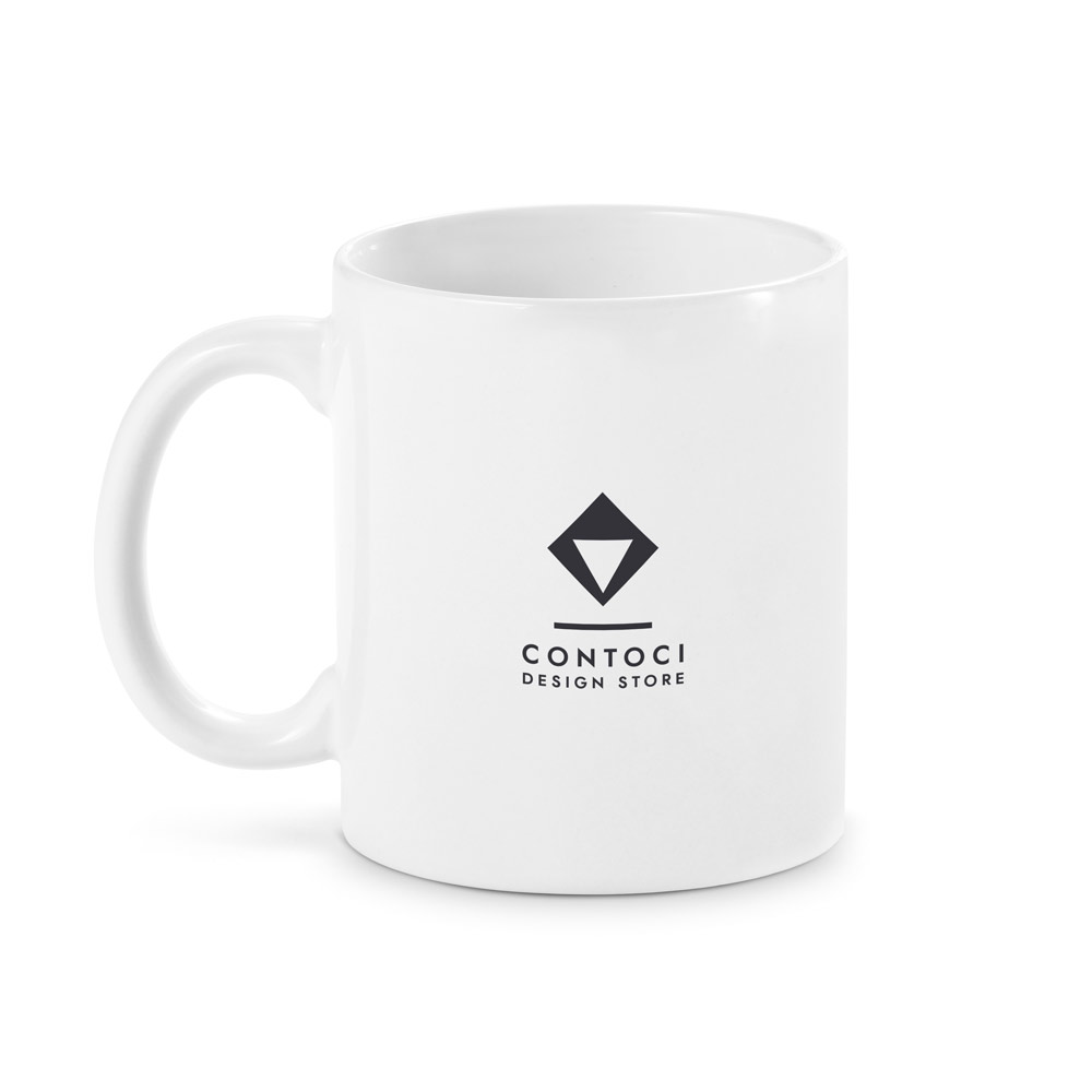 Keramický hrnek s vánoční dekorací