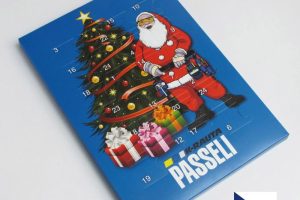 Adventní kalendář A4 s reklamním potiskem