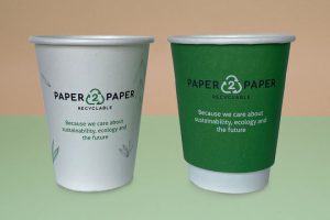 Paper2Paper papírový kelímek s potiskem